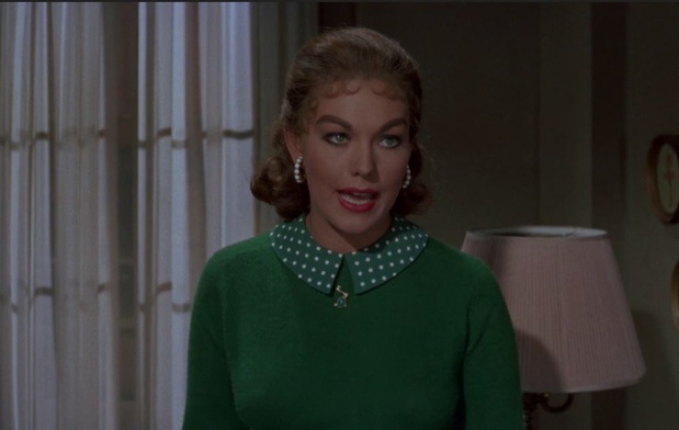 L'actrice Kim Novak dans le film policier Vertigo (Sueurs froides, 1958) d'Alfred Hitchcock