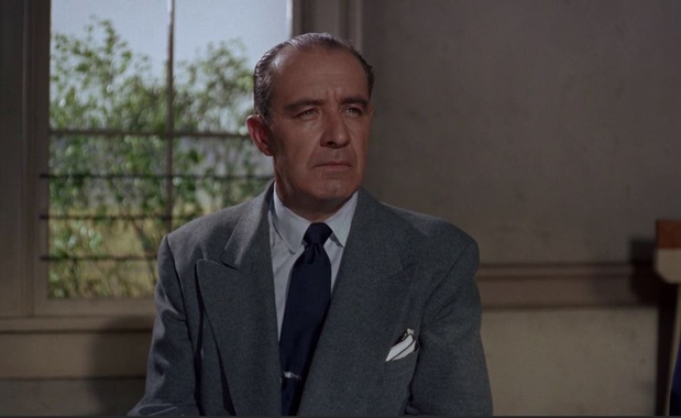 L'acteur Paul Bryar dans Vertigo (Sueurs froides, 1958) d'Alfred Hitchcock