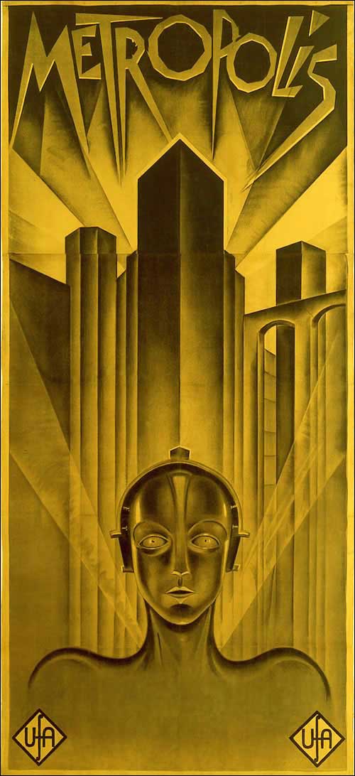 Affiche du film Metropolis (1927) de Fritz Lang