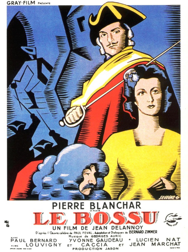 Affiche du film Le bossu, de Jean Delannoy