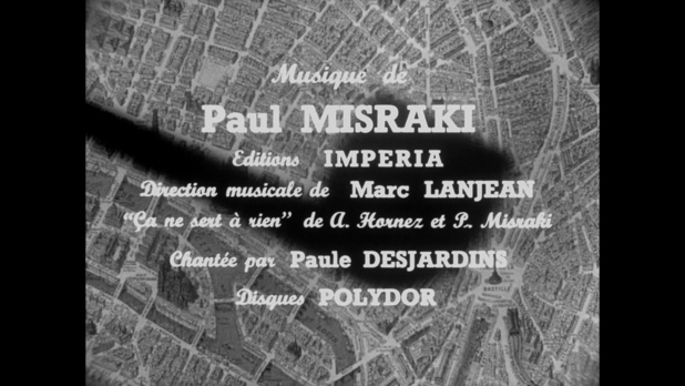 Générique du film Maigret tend un piège (1958) de Jean Delannoy