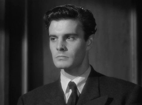 Louis Jourdan dans le film The Paradine case (Le procès Paradine, 1947) d'Alfred Hitchcock Louis Jourdan dans le film The Paradine case (Le procès Paradine, 1947) d'Alfred Hitchcock