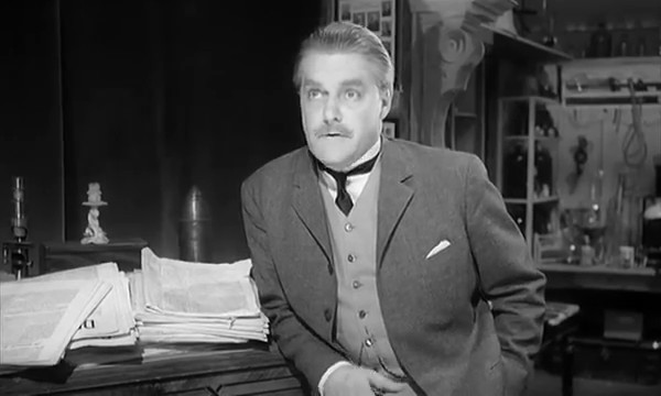 Sherlock Holmes und das Halsband des Todes (Sherlock Holmes et le collier de la mort, 1962) de Frank Winterstein et Terence Fisher : Holmes dérobe le collier de Cléopâtre Sherlock Holmes und das Halsband des Todes (Sherlock Holmes et le collier de la mort, 1962) de Frank Winterstein et Terence Fisher : Holmes dérobe le collier de Cléopâtre