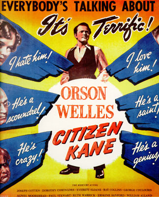 Une affiche de Citizen Kane