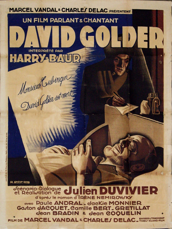 Affiche du film David Golder Affiche du film David Golder