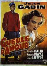 Affiche du film Gueule d'amour Affiche du film Gueule d'amour
