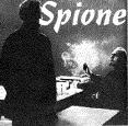 Affiche du film Les espions, avec Klein-Rogge assis à droite