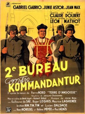Affiche du film Deuxième bureau contre kommandantur Affiche du film Deuxième bureau contre kommandantur