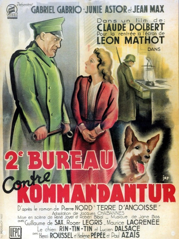 Affiche du film Deuxième bureau contre kommandantur Affiche du film Deuxième bureau contre kommandantur