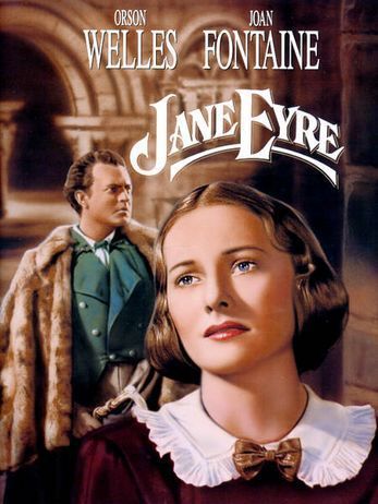 Affiche du film Jane Eyre, avec Orson Welles Affiche du film Jane Eyre, avec Orson Welles