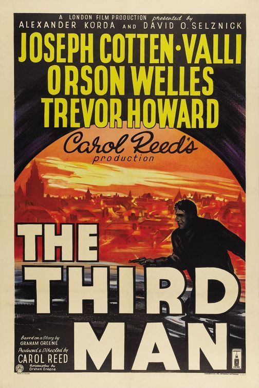 Affiche du film Le troisième homme Affiche du film Le troisième homme