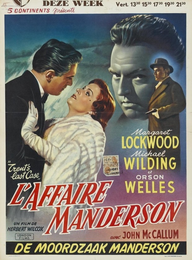 Affiche du film L'affaire Manderson