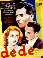 Affiche du film Dédé, de René Guissart Affiche du film Dédé, de René Guissart
