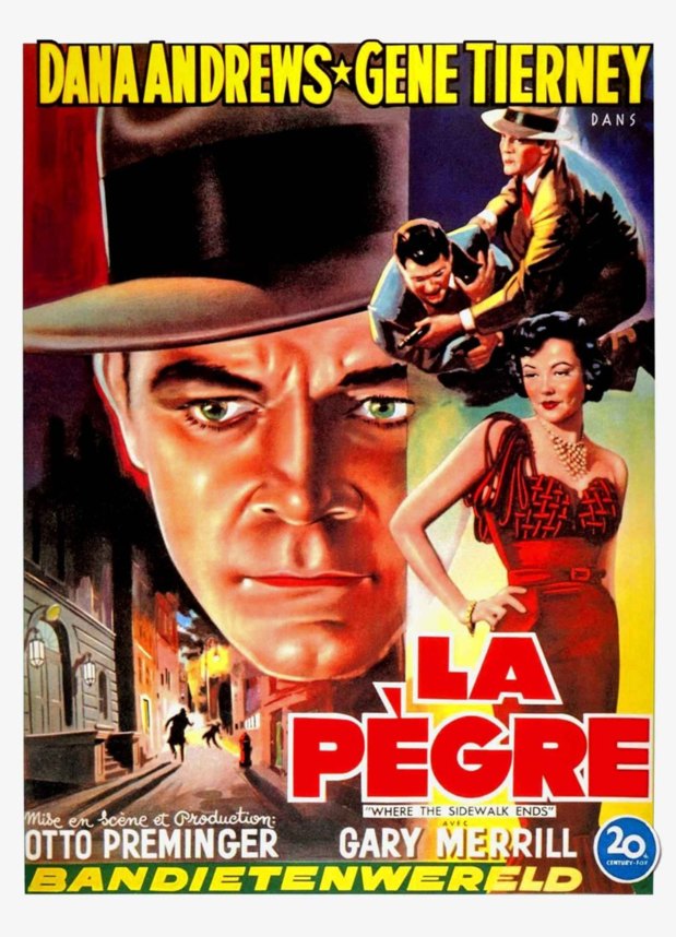 Une affiche espagnole de Mark Dixon détective Une affiche espagnole de Mark Dixon détective