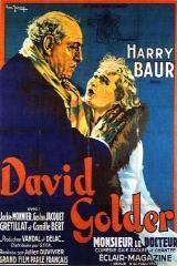 Une affiche du beau film de Julien Duvivier, David Golder, avec Harry Baur dans le rôle titre