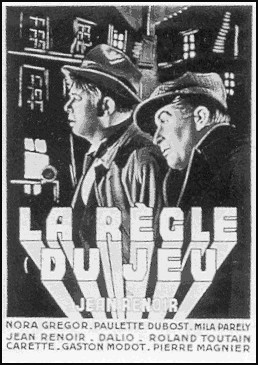 Dans La règle du jeu, Octave enfile une peau d'ours, comme le poète de Tire-au-flanc Dans La règle du jeu, Octave enfile une peau d'ours, comme le poète de Tire-au-flanc