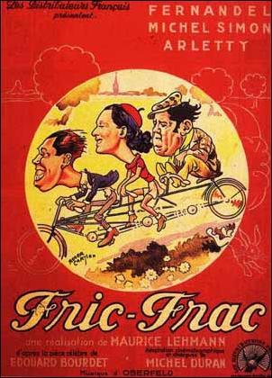 Affiche du film Fric-frac (1939) de Maurice Lehmann