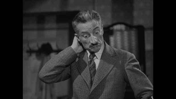 René Bergeron dans le film policier Monsieur La Souris (1942) de Georges Lacombe