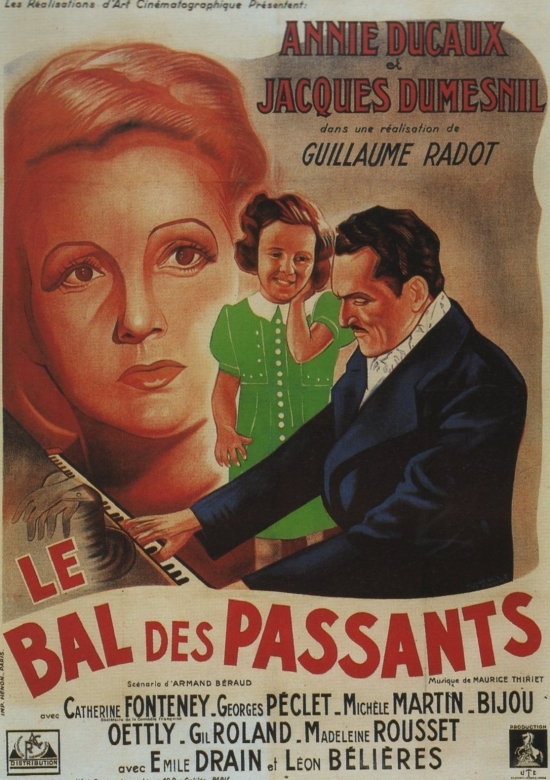 Affiche du film Le bal des passants (1944) Affiche du film Le bal des passants (1944)
