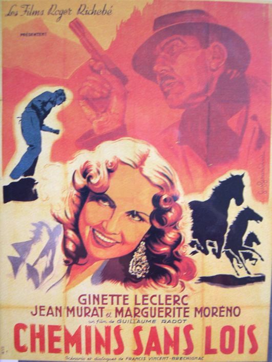 Affiche du film Chemins sans lois (1947) Affiche du film Chemins sans lois (1947)