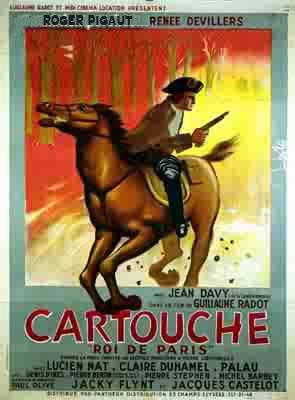 Affiche du film  Cartouche, roi de Paris (1950)