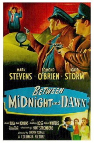 Affiche du film Between midnight and dawn (De minuit à l'aube) de Gordon Douglas