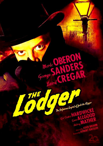 Affiche du film The lodger, de John Brahm