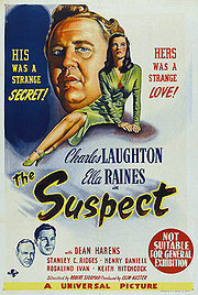 Affiche du film The suspect (Le suspect, 1944) de Robert Siodmak Affiche du film The suspect (Le suspect, 1944) de Robert Siodmak