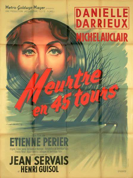 Affiche du film Meurtre en 45 tours Affiche du film Meurtre en 45 tours