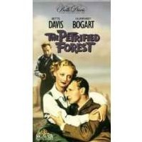 Affiche du film La forêt pétrifiée, avec Humphrey Bogart, Bette Davis et Leslie Howard Affiche du film La forêt pétrifiée, avec Humphrey Bogart, Bette Davis et Leslie Howard