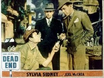 Affiche du film Dead end (Rue sans issue) de William Wyler Affiche du film Dead end (Rue sans issue) de William Wyler