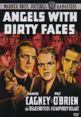 Les anges aux figures sales : l'affiche du film montre bien le statut de Bogart à cette époque : second rôle, juste derrière Cagney en l'espèce (Bogart est à droite de l'affiche)