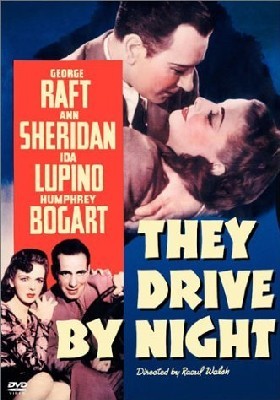 Affiche du film américain They drive by night (Une femme dangereuse) Affiche du film américain They drive by night (Une femme dangereuse)