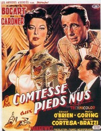 Affiche du film La comtesse aux pieds nus de Joseph L. Mankiewicz