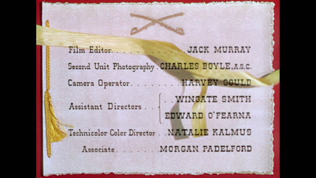 She Wore a Yellow Ribbon (La charge héroïque, 1949) de John Ford : le capitaine se rend sur la tombe de sa femme (HD) She Wore a Yellow Ribbon (La charge héroïque, 1949) de John Ford : le capitaine se rend sur la tombe de sa femme (HD)