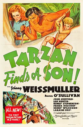 Tarzan finds a son (Tarzan trouve un fils, 1939) de Richard Thorpe : Boy en danger (HD) Tarzan finds a son (Tarzan trouve un fils, 1939) de Richard Thorpe : Boy en danger (HD)