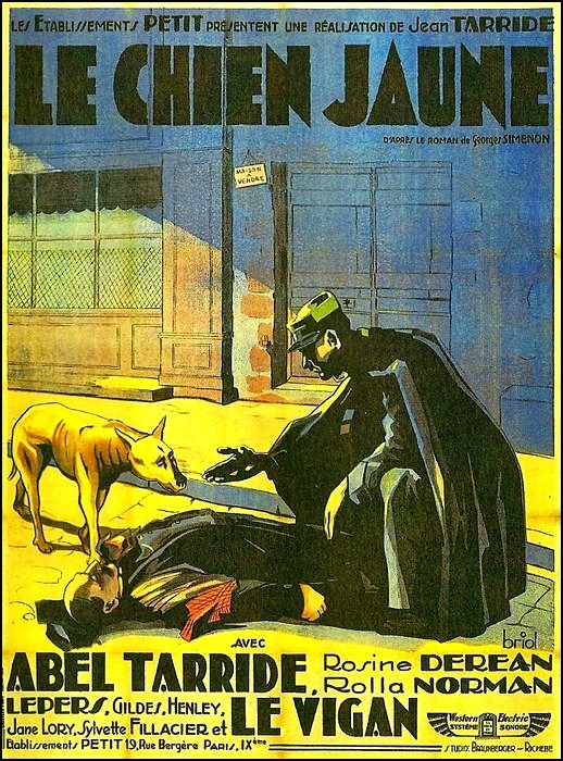 Le chien jaune (1932) de Jean Tarride : Léon arrêté Le chien jaune (1932) de Jean Tarride : Léon arrêté