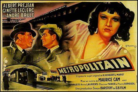 Métropolitain (1939) de Maurice Cam : Pierre et Zoltini se battent Métropolitain (1939) de Maurice Cam : Pierre et Zoltini se battent