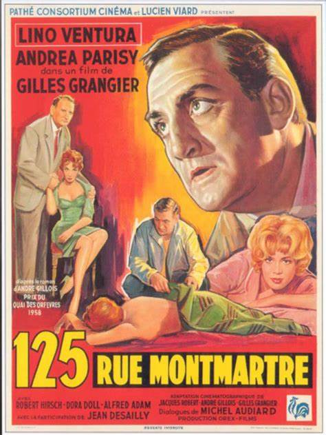 125 rue Montmartre (1959) de Gilles Grangier : le mari tué; et le clown Julien (HD) 125 rue Montmartre (1959) de Gilles Grangier : le mari tué; et le clown Julien (HD)