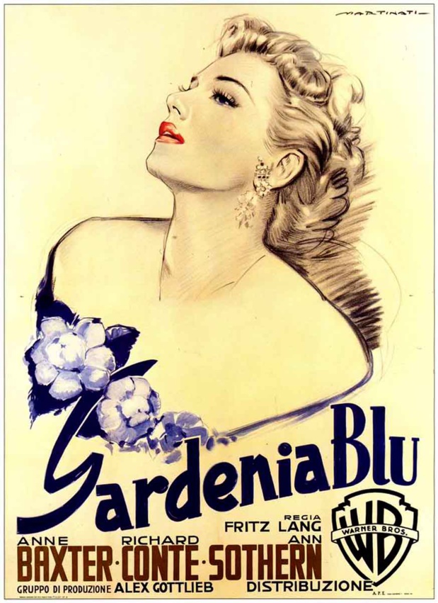 The blue gardenia (La femme au gardénia, 1953) de Fritz Lang : le drame; et le coup de théâtre The blue gardenia (La femme au gardénia, 1953) de Fritz Lang : le drame; et le coup de théâtre