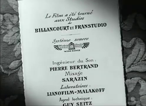 La révoltée (1948) de Marcel L'Herbier : le petit Georges décède La révoltée (1948) de Marcel L'Herbier : le petit Georges décède