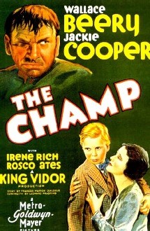 Affiche du film The champ, avec Wallace Beery