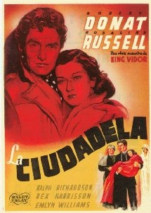 Une affiche espagnole du film The citadel Une affiche espagnole du film The citadel