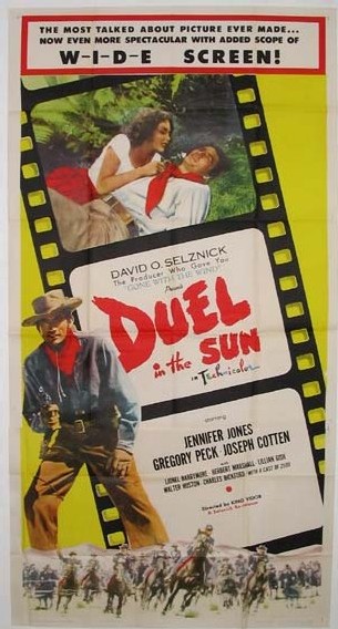 Affiche du film Duel au soleil Affiche du film Duel au soleil
