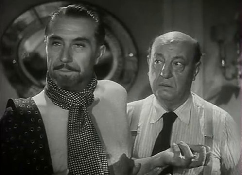 Victor Francen et Harry Baur dans le film L'homme du Niger (1940) de Jacques de Baroncelli Victor Francen et Harry Baur dans le film L'homme du Niger (1940) de Jacques de Baroncelli