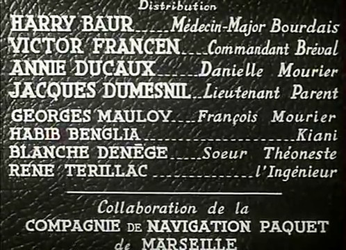 Interprètes du film L'homme du Niger (1940) de Jacques de Baroncelli Interprètes du film L'homme du Niger (1940) de Jacques de Baroncelli