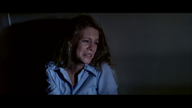 Jamie Lee Curtis dans Halloween (La nuit des masques, 1978) de John Carpenter Jamie Lee Curtis dans Halloween (La nuit des masques, 1978) de John Carpenter