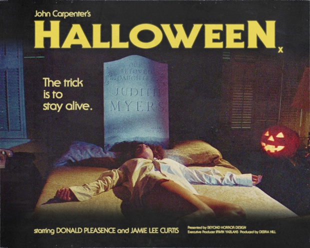 Affiche du film Halloween (La nuit des masques, 1978) de John Carpenter Affiche du film Halloween (La nuit des masques, 1978) de John Carpenter