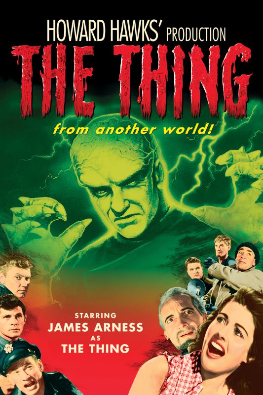 Affiche du film The thing from another world (La chose d'un autre monde, 1951) de Christian Nyby Affiche du film The thing from another world (La chose d'un autre monde, 1951) de Christian Nyby
