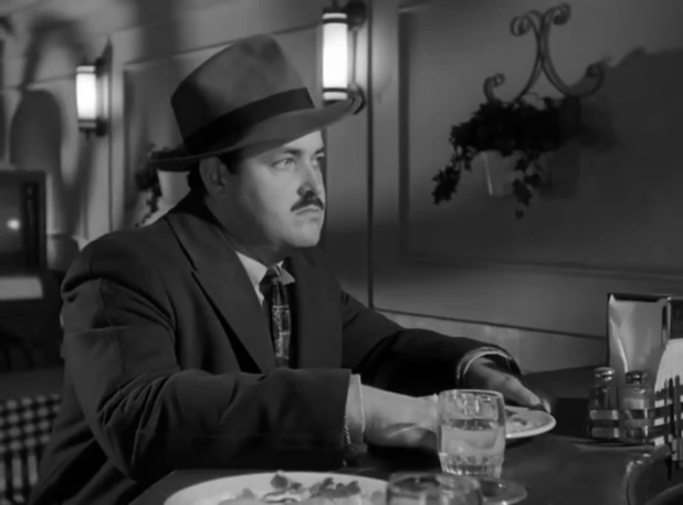William Conrad dans le film noir The killers (Les tueurs, 1946) de Robert Siodmak
